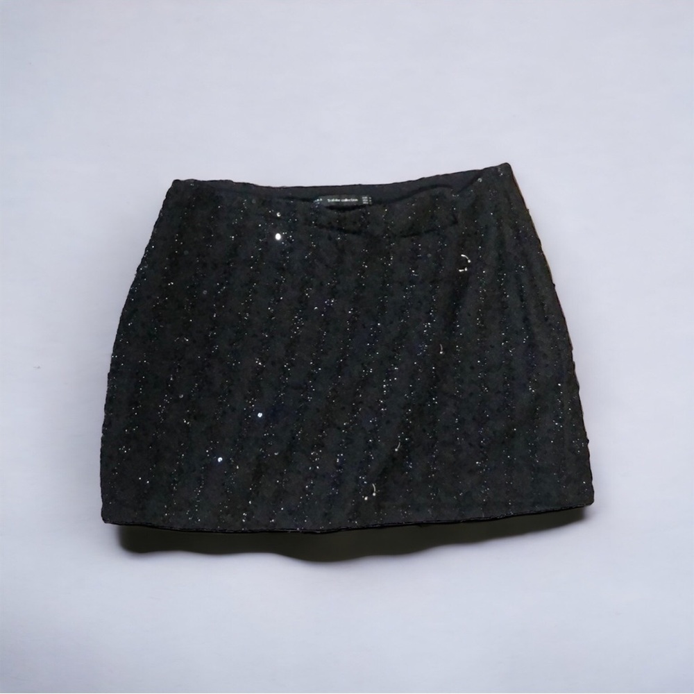 Zara shimmer Mini Skirt size M